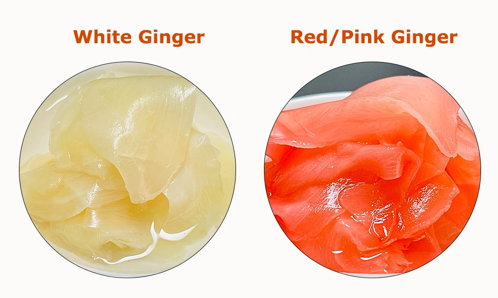 Pickled Sushi Ginger Natural Color